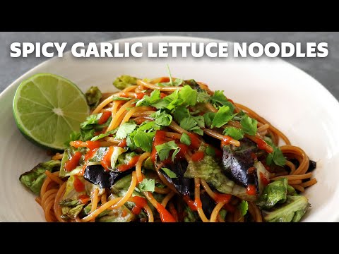 Spicy Lettuce Noodles | Food Wishes