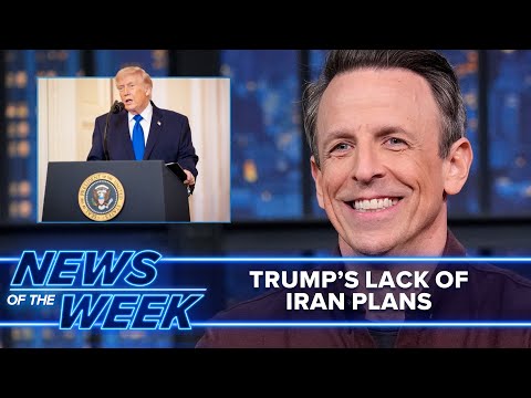 Trump’s Lack of Iran Plans, Kristi Noem Gets the Axe: Late Night News of the Week 썸네일